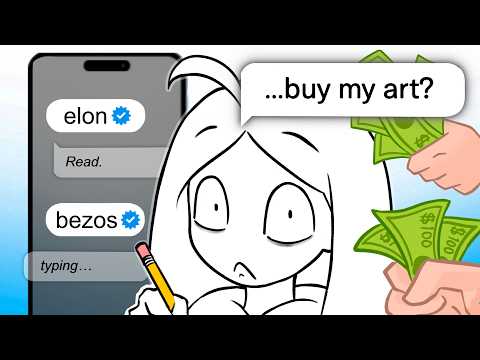 I Asked 50 Billionaires To Buy My Art