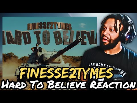 GREAT STORYTELLER! | Finesse2tymes - Hard To Believe [Official Music Video] | First Time REACTION!