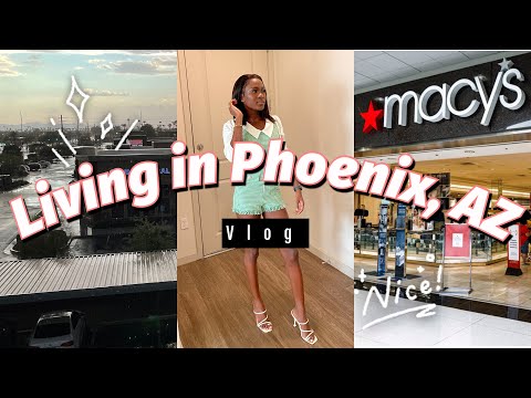 Living in Phoenix Arizona vlog || Shopping and Dermatology visit