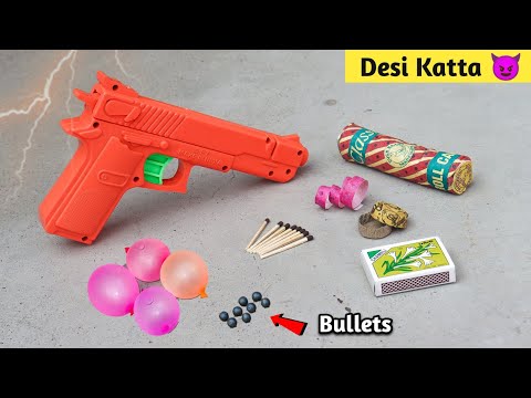 Testing Diwali Gun | Amazing Matchstick Gun Patakha Banduk | Diwali Gun Experiment