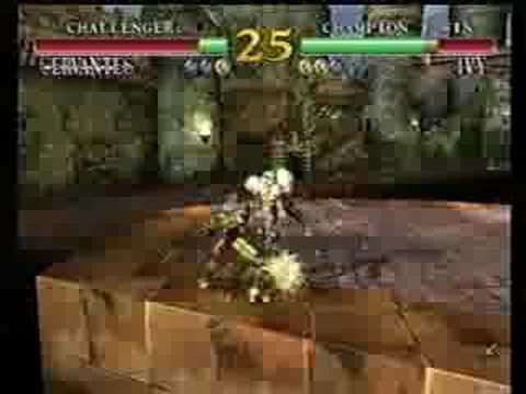 Soul Calibur - Battle Cervantes Vs Ivy