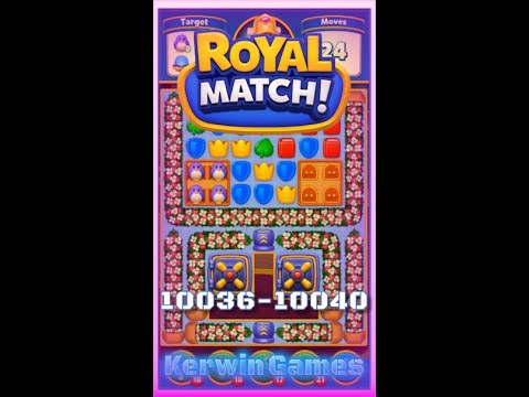 Royal Match Level 10036 10037 10038 10039 10040 - No Boosters Gameplay