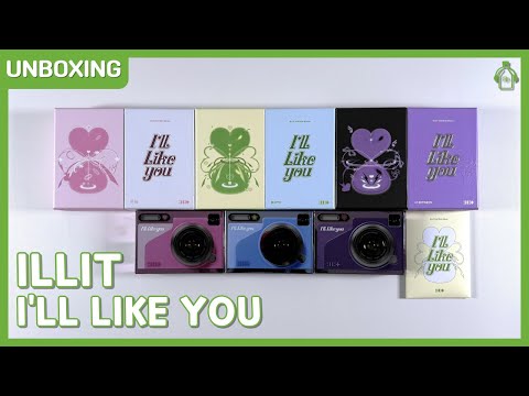 ILLIT 'I'LL LIKE YOU' All Versions #Unboxing (22/10/2024)