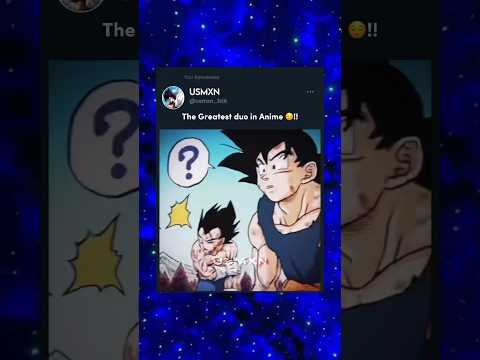 THE UNBEATABLE DUO 😈 | DRAGON BALL Z 4K ANIME EDIT - #dbz #dragonball #goku #trending