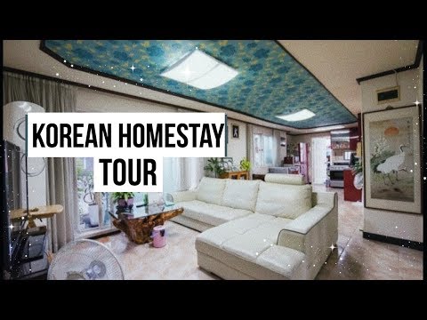 korean host family apartment tour