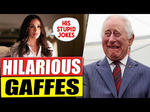 15 Times King Charles III's Gaffes Led to Mockery | Royal Bloopers You Can't Miss! 👑