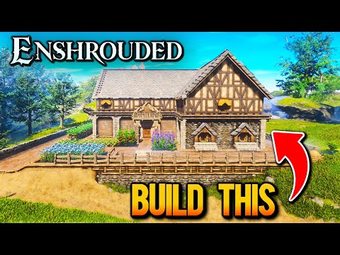 How To Build An EPIC Manor House in Enshrouded