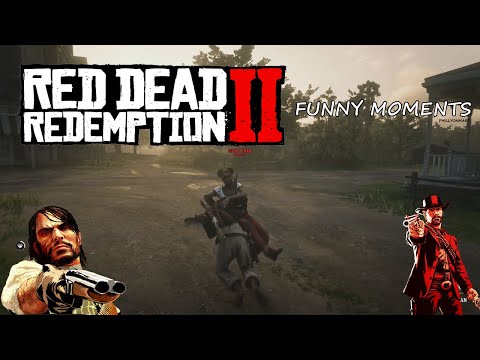 Wild Funny Read Dead Redemption 2 Moments - My First Time Ever Playing