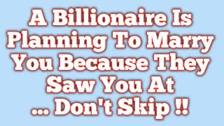 Angle Says A Billionaire Is Planning To Marry You Because They Saw You At... Don't Skip !!