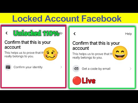 How To Unlock Locked FB Account 2022 Telugu-Identity నుండి GetCode Optionతో Liveలొ Unlock అయ్యింది