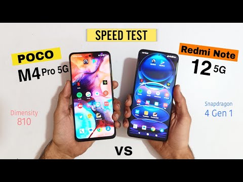 Poco M4 Pro 5G vs Redmi Note 12 5G Speed Test | Shocking Result 😱