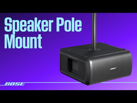 L1 Pro - SUB1 and SUB2 Speaker Pole Mount Accessory Explained