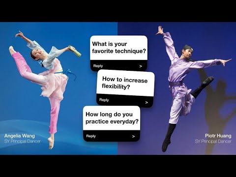 Q&A With Shen Yun Principal Dancers Angelia Wang and Piotr Huang