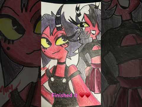 #music #love #newsong #art #drawing #helluvaboss #hazbinhotel #millie #sallymay #anime #animeart #hi