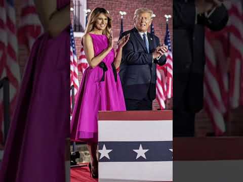 Melania Trump: The Journey from Fashion Icon to First Lady#melaniatrumpfirstlady