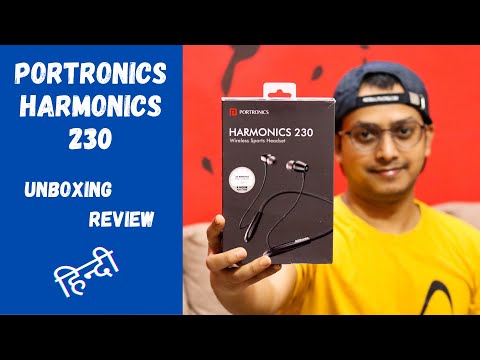 Portronics Harmonics 230 Wireless In-Ears Sports Headset Unboxing & Review [ हिन्दी ] - TechToTech