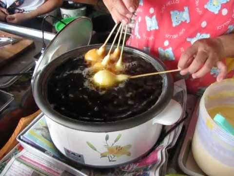 Thailand Street Food - Fried Cake Balls