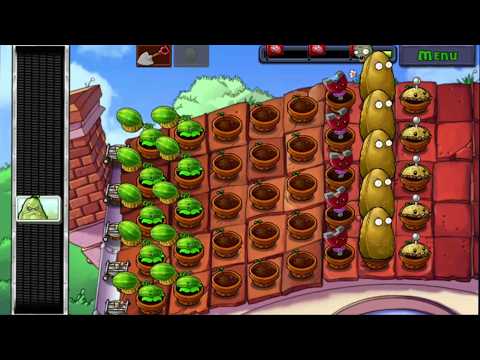 plants vs zombies // mini game // column like you sse 'em // gameply.