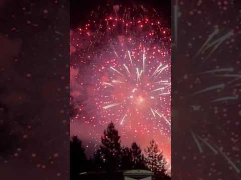 We Had a Fireworks Show at the Campground!