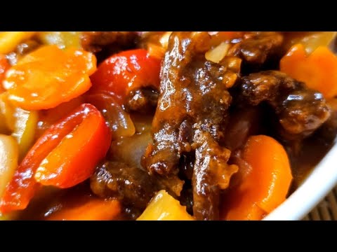 Crispy Beef With Sweet And Sour Sticky Sauce