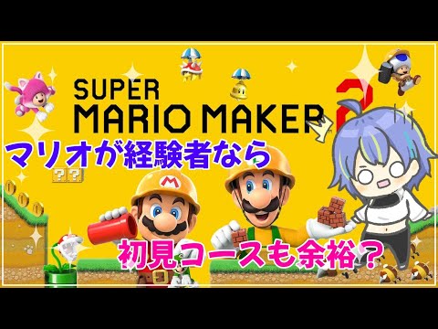 【スーパーマリオメーカー2】マリオ経験者でも悪戦苦闘！【初見さん歓迎◎】