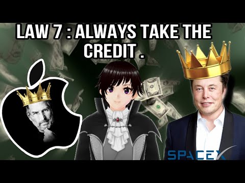 (LAW 7) ALWAYS TAKE THE CREDIT. reading live #desivtuber #envtuber  #vtuber