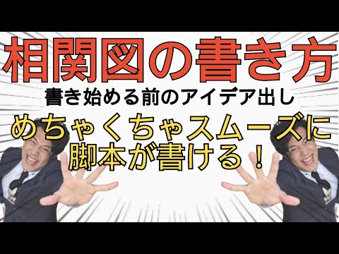 【脚本執筆】相関図の書き方２  ＃神バク  ③