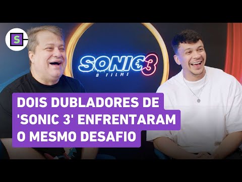 Sonic 3: dois dubladores do personagem precisaram enfrentar o mesmo desafio