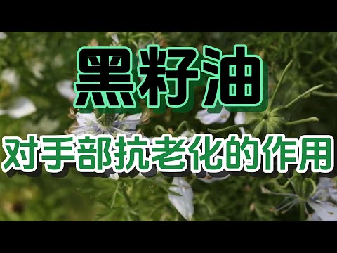 我尝试了黑籽油30天，我的手看起来年轻了10岁!