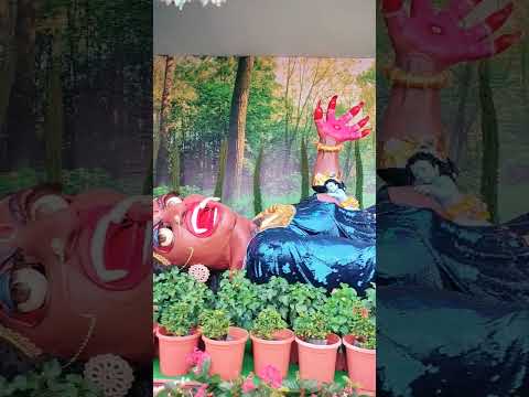 Putna vadh, viral jhanki video, prem mandir, 🛕 Vrindavan #viralvideo #youtubeshorts #krishnavideos