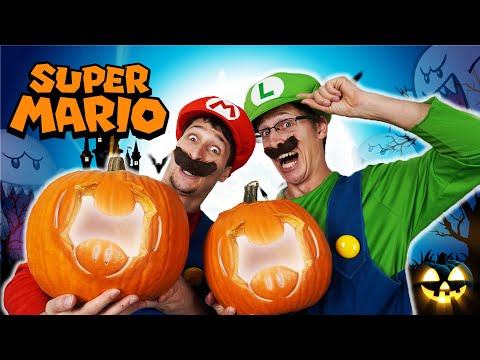 Mario & Luigi Before Halloween - Super Mario Bros In Real life