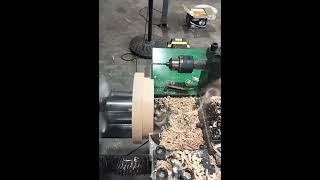 Wood processing on automatic machines #shortvideo #woodindustry #woodmachine