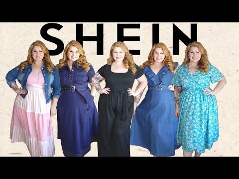 SHEIN Plus Size Dress Haul | April 2024 #sheincurve  #sheinforall