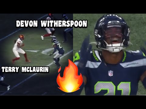 Terry McLaurin Vs Devon Witherspoon & Tariq Woolen 🔥 Seahawks Vs Commanders 2023 highlights