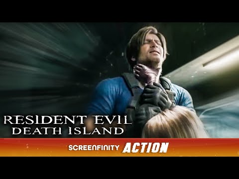 Epic Showdown - Leon VS Maria | Resident Evil - Death Island | Screenfinity Action