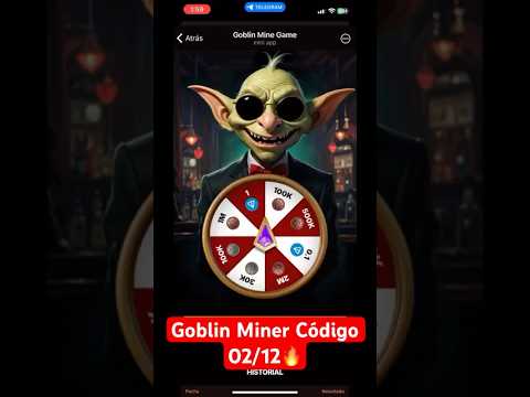 🔥Goblin Miner Código 02/12🔥#goblingame #telegram #explore #bitcoin #crypto #airdrop