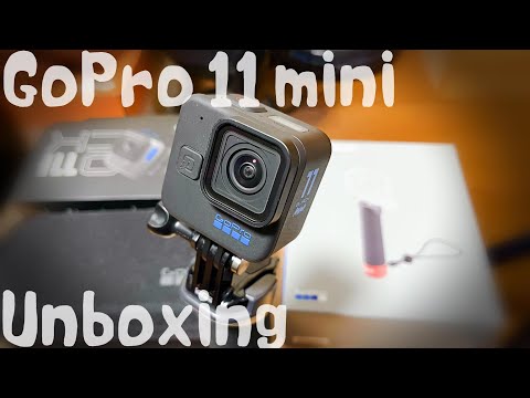 GoPro HERO11 Black mini 開封レビュー動画