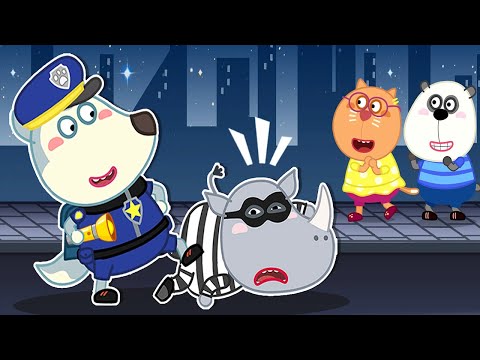 Wolfoo - We Are The Police - Find The Thief - Fun Puzzle Games For Kids