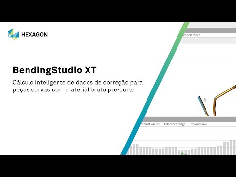 Compensação de comprimento de tubos com o BendingStudio XT