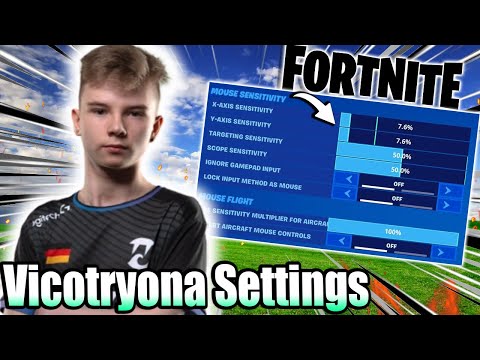 Vicotryona Fortnite Settings | Vico Sensitivity 2024