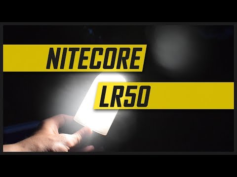 (Discontinued) NITECORE LR50 250 Lumen Rechargeable Lantern / Power Bank - Camping Gear