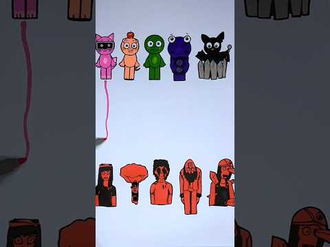 Incredibox Abgerny Normal VS Horror matching puzzle #incredibox #viral #shorts