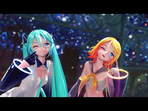 【MMD】初音ミク 鏡音リン 愛包ダンスホール