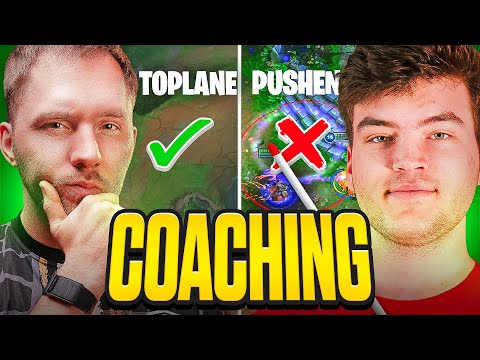 ICH WURDE VOM BESTEN LOL COACH GECOACHED! 😱😎 | League of Legends