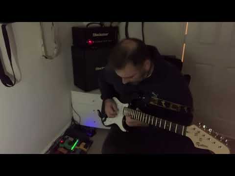 Rockburn Strat style with my Lexato looper. Super cheap fun!