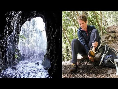 La Palma Island Hiking at Los Tilos,  - waterfalls, tunnels, gorgeous - La Palma VLOG #3