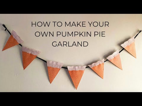 Pumpkin Pie Garland // Able ARTS Work