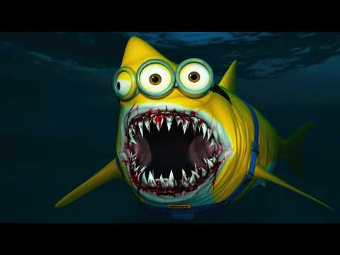 MINION-SHARK Part 2 - Story of transformation (Minions Parody)