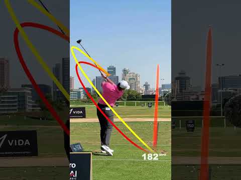 Rory Mcilroy golf swing on Shot Tracer app