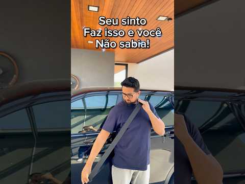 Duas super dicas que você pode fazer com cinto de segurança do seu carro